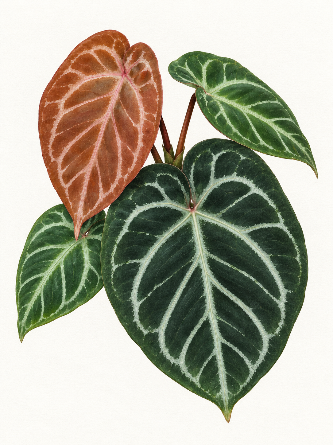Anthurium Red Crystallinum x Dorayaki: A Care Guide for Growing Indoors